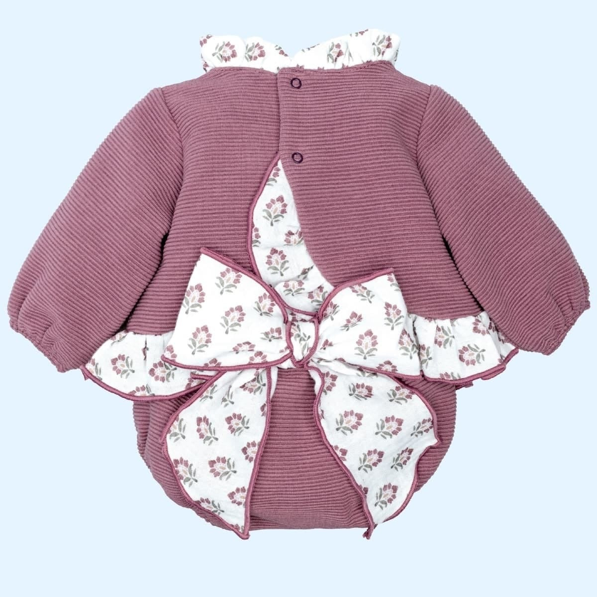 Conjunto Pololo Meira Berenjena